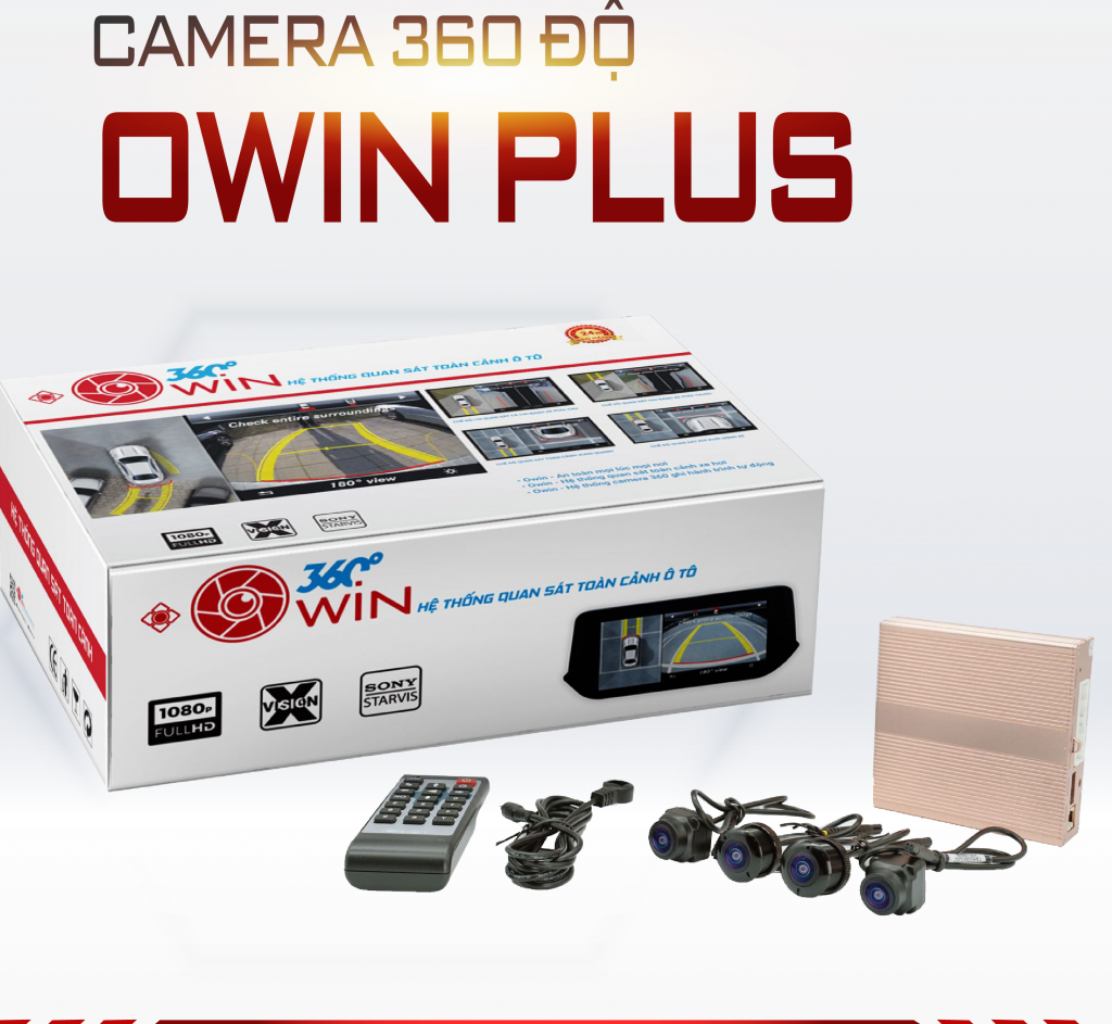 Camera Owin 360 - Camera 360 Độ cho Ô Tô Chính Hãng 2026